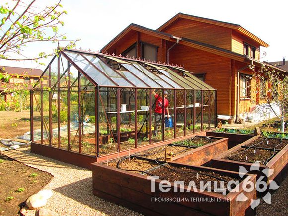 Теплица Britton Титан XL, ширина 3,2 м.